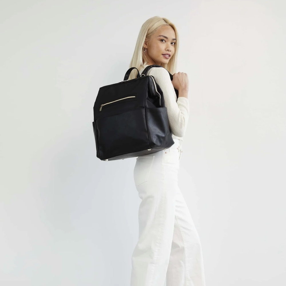 BEIS Black The Backpack Diaper Bag - Picture 9 of 9